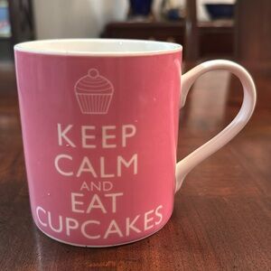 Keep Calm and Eat Cupcakes Coffee Tea Cup Mug Kent Pottery